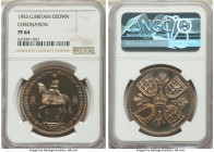 Elizabeth II Proof Crown 1953 PR64 NGC, KM894. Coronation issue. 

HID09801242017

© 2022 Heritage Auctions | All Rights Reserved