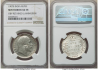 British India. Edward VII Mint Error - Obverse Retained Lamination Rupee 1907-B AU58 NGC, Bombay mint, KM508. 

HID09801242017

© 2022 Heritage Auctio...