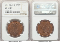 Free State Penny 1931 MS63 Brown NGC, London mint, KM3. 

HID09801242017

© 2022 Heritage Auctions | All Rights Reserved