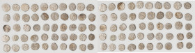 Ottoman Empire. Bayazid II (AH 886-918 / AD 1481-1512) 50-Piece Lot of Uncertified Akces VF, A-1312. Average size 11.0mm. Average weight 0.75gm. Sold ...