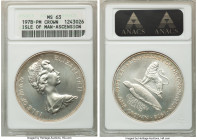 British Dependency. Elizabeth II Mint Error - Mule Crown 1978-PM MS63 ANACS, Pobjoy mint. Isle of Man on obverse, Ascension Island type on reverse. 

...