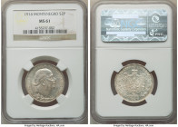 Nicholas I 2 Perpera 1914 MS61 NGC, Vienna mint, KM20. Lustrous with peach and tan toning. 

HID09801242017

© 2022 Heritage Auctions | All Rights Res...