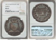 Zurich. Canton 40 Batzen 1813-B MS63 NGC, KM191. Mintmark "B" below ribbon variety. 

HID09801242017

© 2022 Heritage Auctions | All Rights Reserved