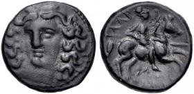 Thassaly, Larissa, 3rd Century BC, AE Dichalkon