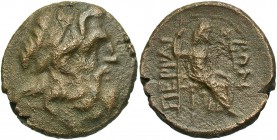 Thessaly, Perrhaebi, 196 - 146 BC, AE19, Zeus & Hera