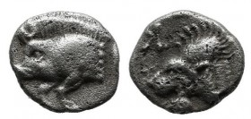 Mysia, Kyzikos, 450 - 400 BC, Silver Hemiobol