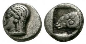 Troas, Kebren, 5th Century BC, Silver Diobol
