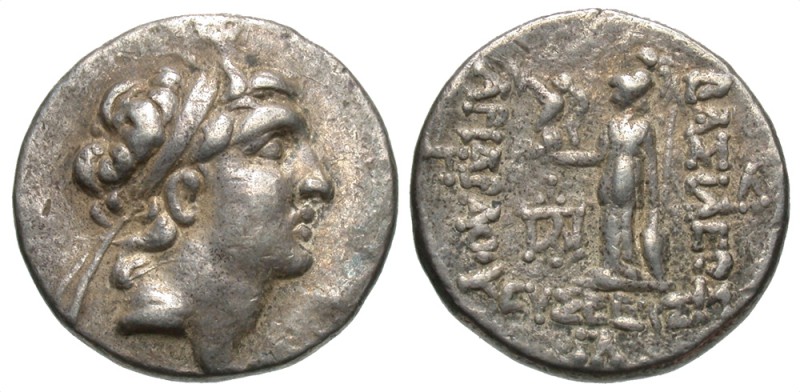 Kings of Cappadocia, Ariarathes V Eusebes Philopater, 163 - 130 BC
Silver Drach...