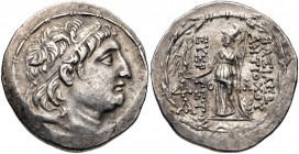 Kings of Cappadocia, Ariarathes VII Philometer, 116 - 101 BC, Silver Tetradrachm