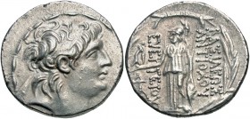 Seleukid Kingdom, Antiochos VII Euergetes (Sidetes), 138 - 129 BC, Silver Tetradrachm