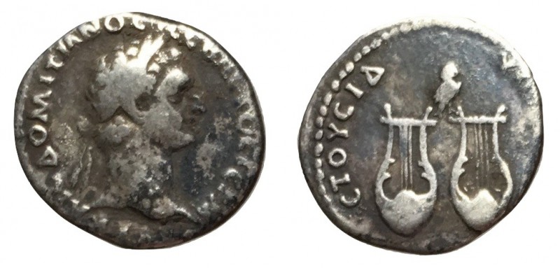 Domitian, The Lycian League, 81 - 96 AD
Silver Drachm, Rome(?) Mint, 19mm, 2.96...