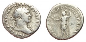 Trajan, 98 - 117 AD, Silver Denarius, Roma