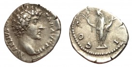 Marcus Aurelius, as Caesar, 139 - 161 AD, Silver Denarius, Honos