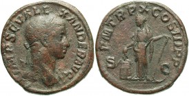 Severus Alexander, 222 - 235 AD, Sestertius, Annona