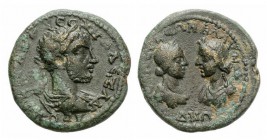 Severus Alexander, 222 - 235 AD, AE25, Seleucia ad Calycadnum, Apollo & Artemis