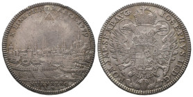 Nürnberg, Stadt, Konv.-Taler 1779, Nürnebrg. 27,73 g. Mit Titel Josephs II. Kellner 350; Dav. 2495. Kl. Schrötlingsfehler am Rand, Sehr schön