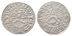 Pommern, Bogislaw X. 1474-1523, Schilling o.J., Damm. 1,34 g. Dannenberg 379 var. Sehr schön-vorzüglich