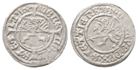 Pommern, Bogislaw X. 1474-1523, Schilling 1502, Stettin. 1,16 g. Dannenberg 391. Vorzüglich