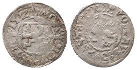 Pommern, Bogislaw X. 1474-1523, Schilling 1522, Stettin. 1,15 g. Dannenberg 410. Winz. Randfehler, sehr schön-vorzüglich