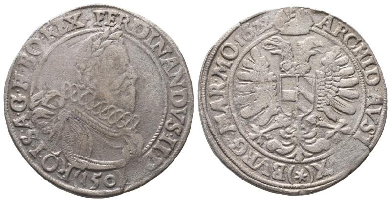 Römisch Deutsches Reich, Ferdinand II. 1619-1637, 150 Kreuzer 1622, Kuttenberg. ...