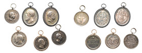 Preußen, kl. Sammlung von Silbermedaillen auf verschiedene Personen und Anlässe in hübschen Qualitäten. 6 Stück. Vorzüglich-Stempelglanz