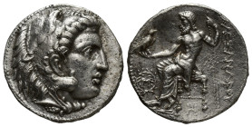 Kingdom of Macedon, Alexander III, The Great (336-323 BC), Silver Tetradrachm, (24.9mm, 16.5 g) minted at Babylon, struck c.317-311 BC, head of young ...
