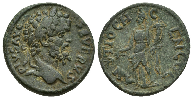 PISIDIA, Antiochia. Septimius Severus. AD 193-211. Æ (22mm, 7.2 g). Struck circa...