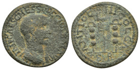 PISIDIA. Antioch. Trajanus Decius (249-251). Ae. (24mm, 7.2 g) Obv: IMP CAES G MESS Q DECIO TR A. Laureate, draped and cuirassed bust right. Rev: ANTI...