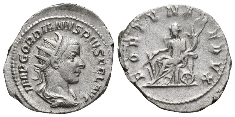 Gordian III (238-244), Rome, AD 243-244, Antoninianus, AR, (22mm, 4.9 g). IMP GO...