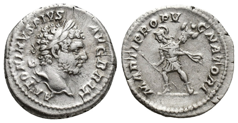 Caracalla (211-217), Denarius, Rome, 210-213 A.C., ar, (18mm, 2.7 g) D/ ANTONINV...