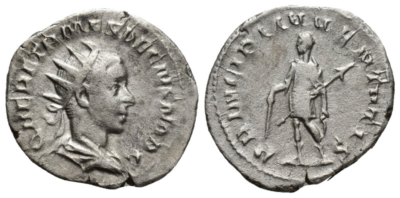 HERENNIUS ETRUSCUS AS CAESAR, (A.D. 250-251), silver antoninianus, (22mm, 4 g), ...