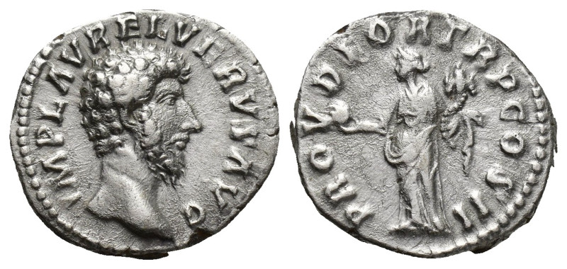 Lucius Verus; 161-169 AD, Rome, 162 AD, Denarius, (18mm, 3.5 g) Obv: IMP L AVREL...