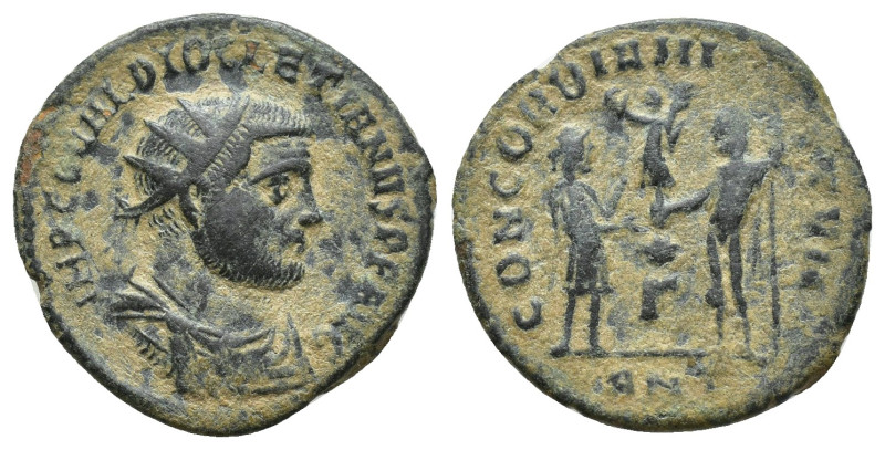 DIOCLETIAN (284-305). Antoninianus. Antioch. (19mm, 2.9 g) Obv: IMP C C VAL DIOC...