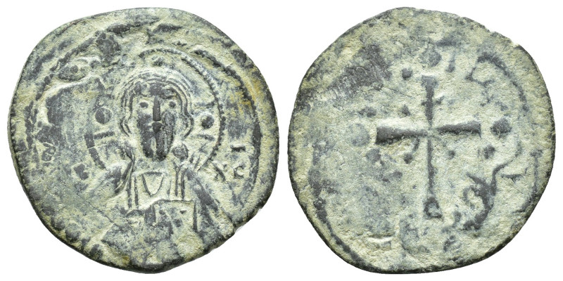 Byzantine Empire, Anonymous Class I.Nicephorus III 1078-81 AD. 4.8g 25.7mm AE Fo...