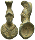 Appliqué of helmetet Athena? bust 46mm, 30.8 g