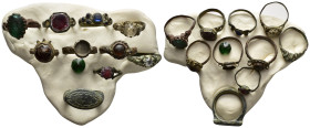 Lot of ancient rings 10 pieces SOLD AS SEEN NO RETURNS.