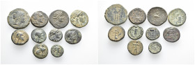 Ancient coins mixed lot 10 pieces SOLD AS SEEN NO RETURNS.
