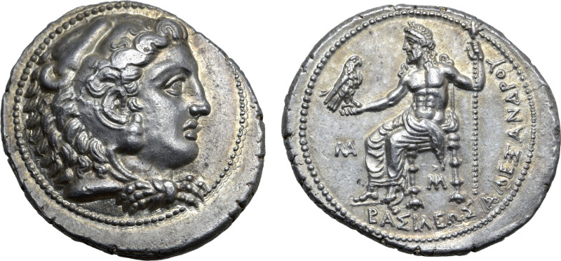 Kingdom of Macedon, Philip III Arrhidaios AR Tetradrachm. In the name and types ...