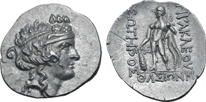 Islands off Thrace, Thasos AR Tetradrachm. 'Imitative' series. Circa 148-80 BC. ...