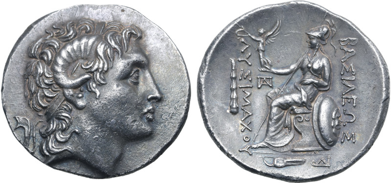 Bithynia, Kios AR Tetradrachm. In the name and types of Lysimachos of Thrace. Ci...