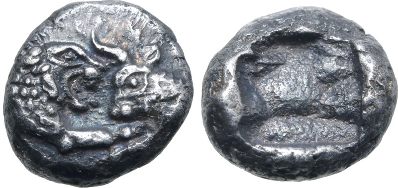 Kingdom of Lydia, Kroisos AR 1/12 Stater. Sardes, circa 561-546 BC. Confronted f...