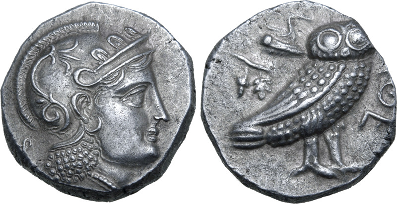 Parthia(?), 'Athenian Series' AR Didrachm. Hekatompylos(?), circa 246-238 BC. At...