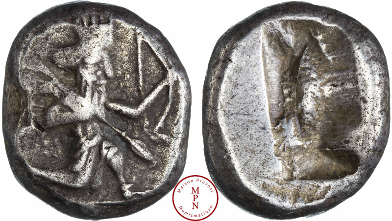 Royaume Achéménide, Darius Ier – Xerxès II, Sigle d'argent, Ve siècle avant J.-C...