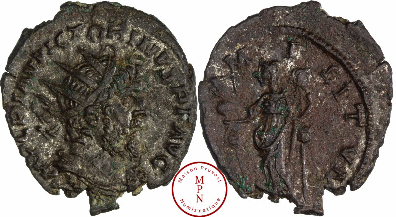 Victorin (269-271), Antoninien, Cologne, Av. IMP C PIA VICTORINVS P F AVG, Buste...