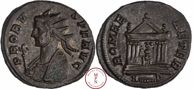 Probus (276-282), Antoninien, 282, Rome, em. 6, off.4, Av. PROBVS PF AVG, Buste ...