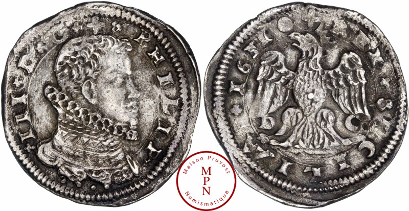 Philippe III, Roi d'Espagne, de Sicile et de Naples (1598-1621), Messine, 4 Tari...