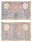 Troisième République (1870-1940), Banque de France, 100 Francs, Bleu et Rose, Type 1888, 22=10=1900, T.3063 n°478, TB+, Fayette 21.14, Un épinglage se...