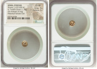 IONIA. Ephesus. Phanes (ca. 625-600 BC). EL 1/12 stater or hemihecte (8mm, 1.14 gm). NGC Choice VF 5/5 - 5/5. Forepart of stag left, head reverted; th...