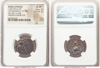 IONIA. Ephesus. Ca. 4th century BC. AR tetradrachm (23mm, 14.78 gm, 12h). NGC Choice VF 2/5 - 3/5. Ecatocles, magistrate. E-Φ, bee with straight wings...
