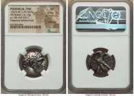 PHOENICIA. Tyre. Ca. 126/5 BC-AD 65/6. AR shekel (23mm, 14.11 gm, 11h). NGC VF 3/5 - 2/5, scratches. Dated Civic Year 146 (AD 20/1). Laureate bust of ...